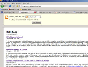 rss rss Orodja